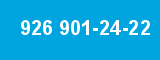926 901-24-22